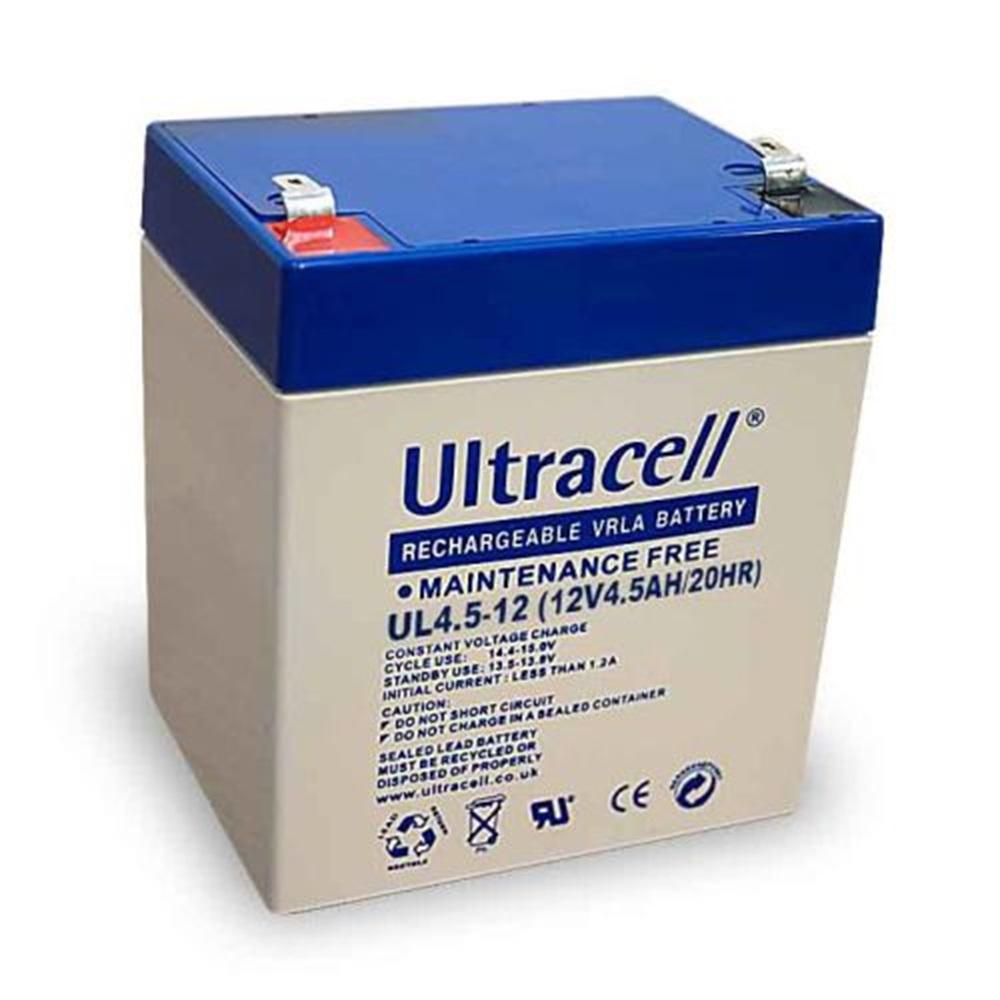 Ultracell 12V 4.5 Ah Bakımsız Kuru Akü