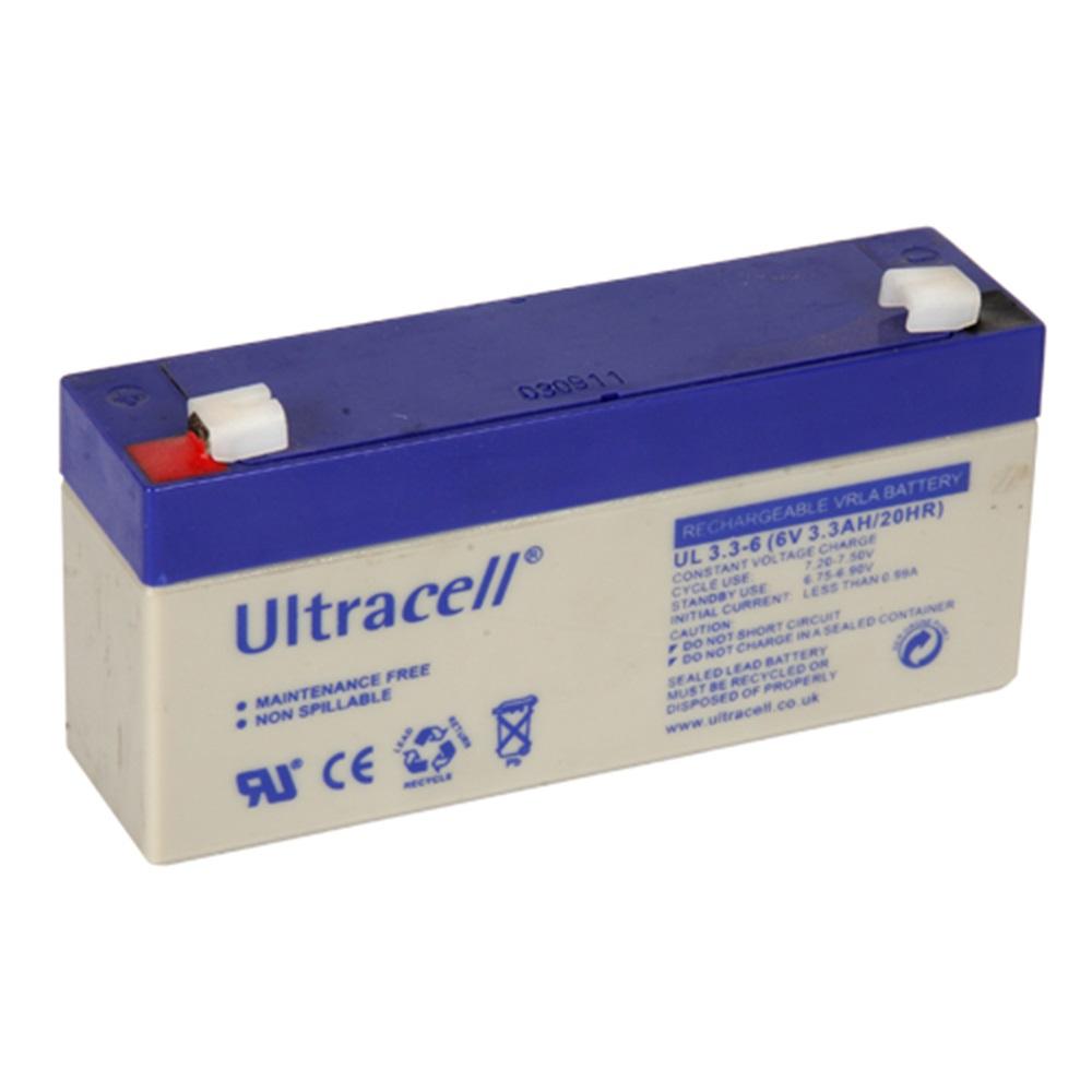 Ultracell 6V 3.3 Ah Bakımsız Kuru Akü