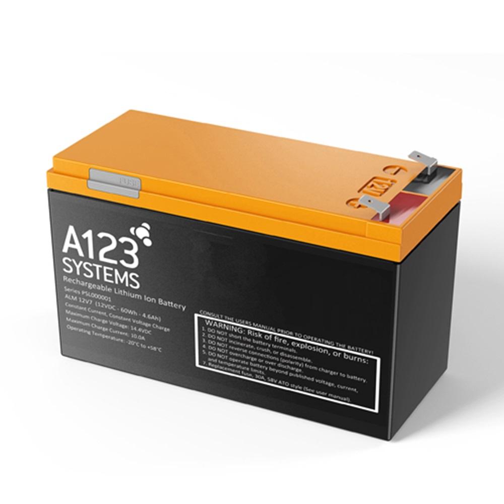 A123 Systems ALM 12V7 Lithium Ion Akü