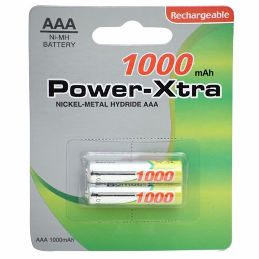 Power-Xtra AAA İnce Kalem 1000 Mah Pil 2Li Blister