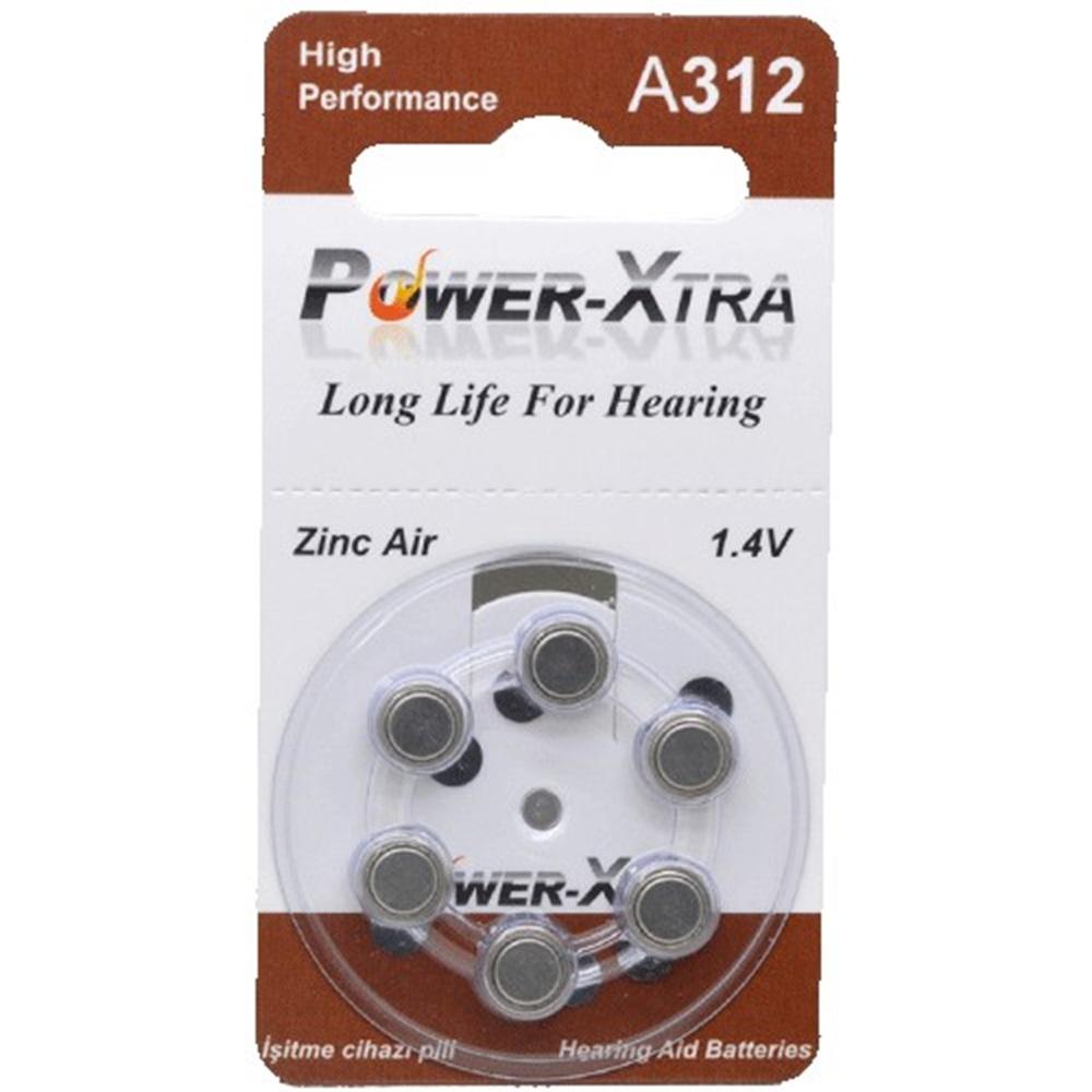 Power-Xtra 312 Numara İşitme Cihazı Pili