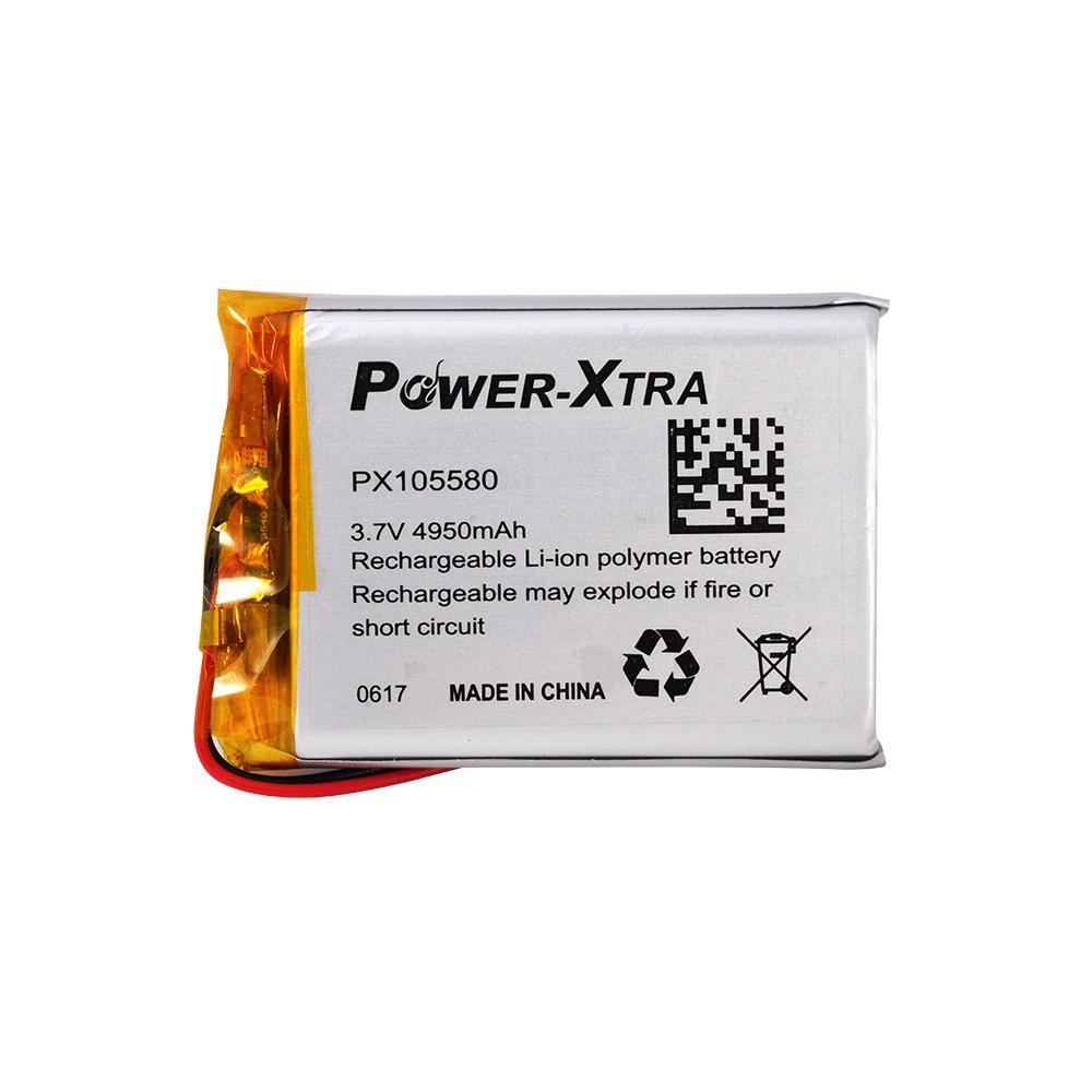 Power-Xtra PX105580 - 3.7V 4950 mAh Li-Polymer Pil - Devreli