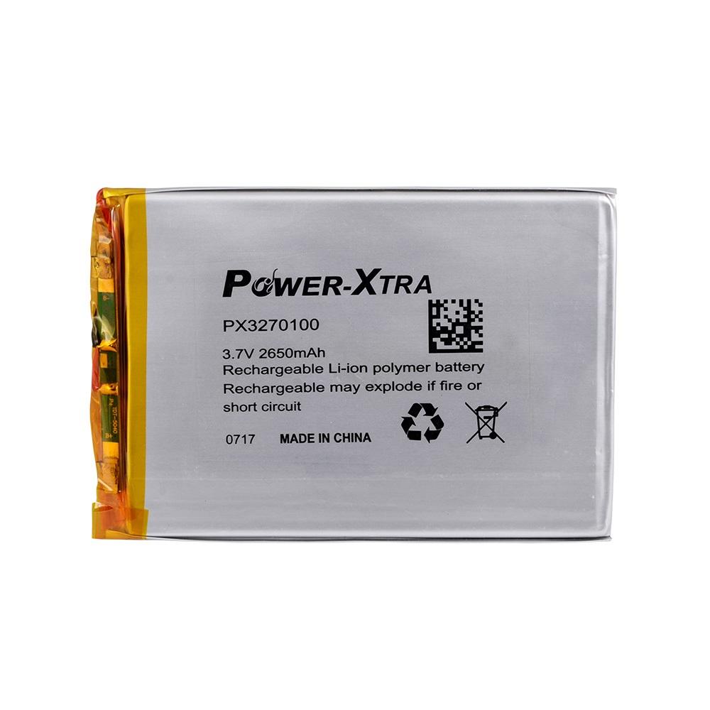Power-Xtra PX3270100 - 3.7V 2650 mAh Li-Polymer Pil - Devreli