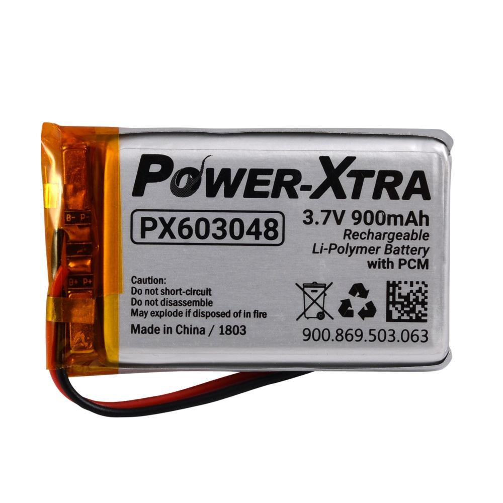 Power-Xtra PX603048 3.7V 900 mAh Li-Polymer Pil (Devreli/1.5A)