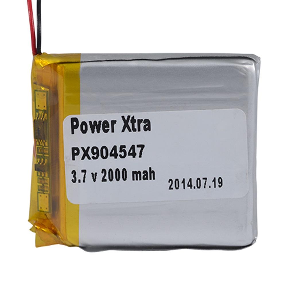 Power-Xtra PX904547 - 3.7V 2000 mAh Li-Polymer Pil - Devreli
