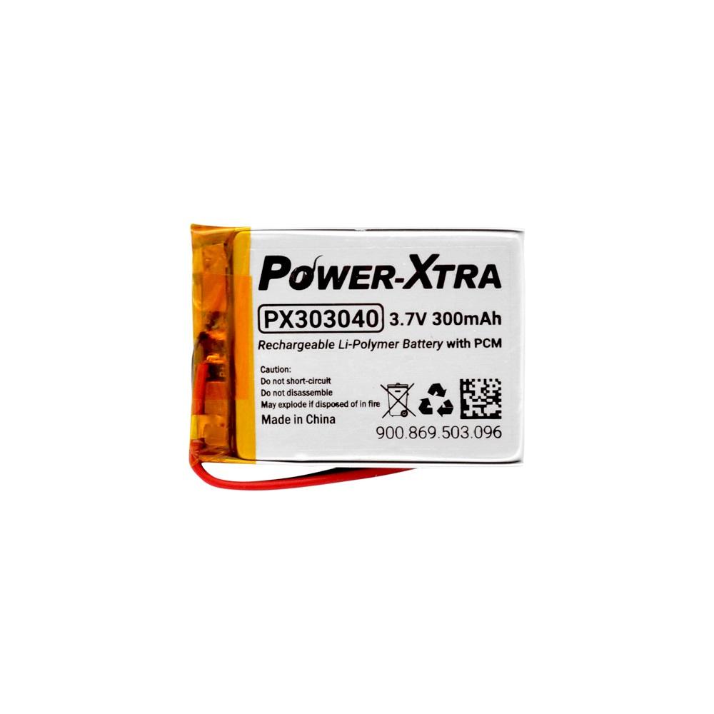 Power-Xtra PX303040 - 3.7V 300 mAh Li-Polymer Pil-Devreli-1.5A
