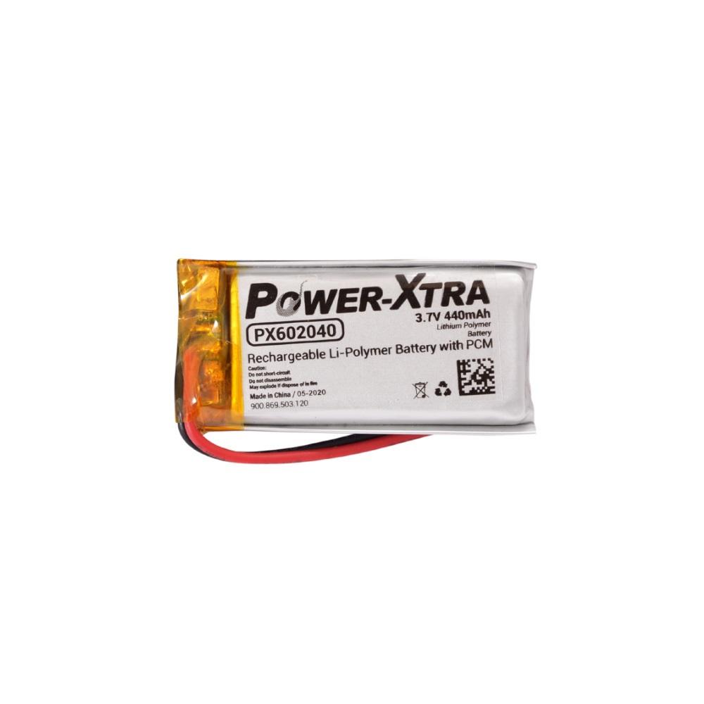 Power-Xtra PX602040 - 3.7V 440 mAh Li-Polymer Pil - Devreli
