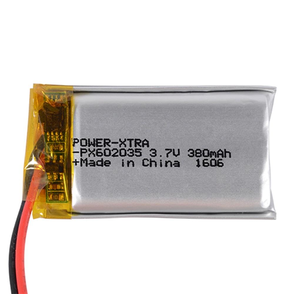 Power-Xtra PX602035 380 mAh Li-Polymer Pil