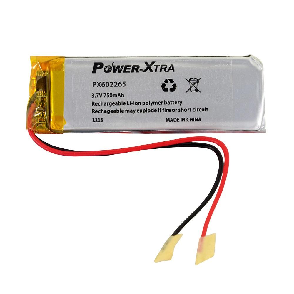 Power-Xtra PX602265 - 3.7V 750 mAh Li-Polymer Pil - Devreli