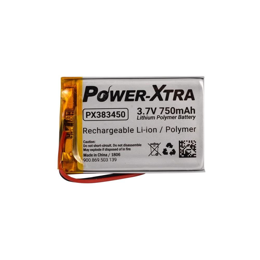 Power-Xtra PX383450 - 3.7V 750 mAh Li-Polymer Pil - Devreli
