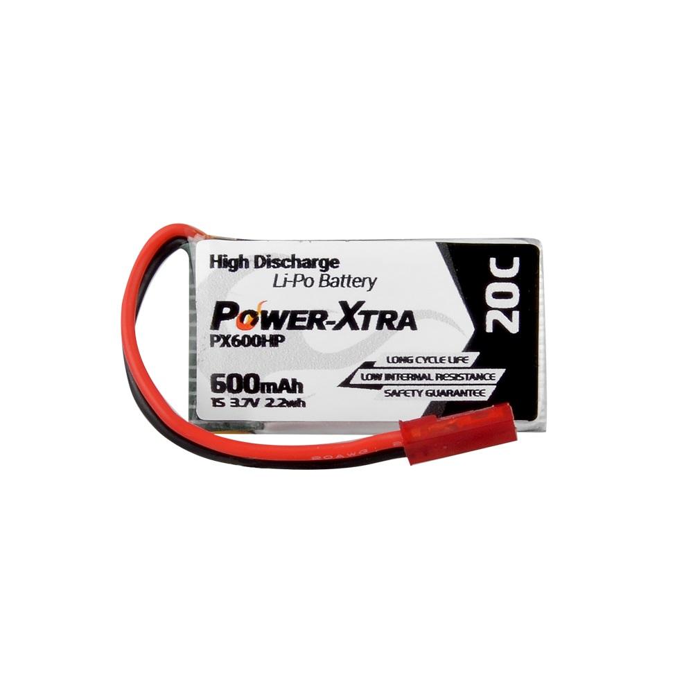 Power-Xtra PX600HP -1S1P- 3.7V 600 mAh Li-Polymer Pil -20C