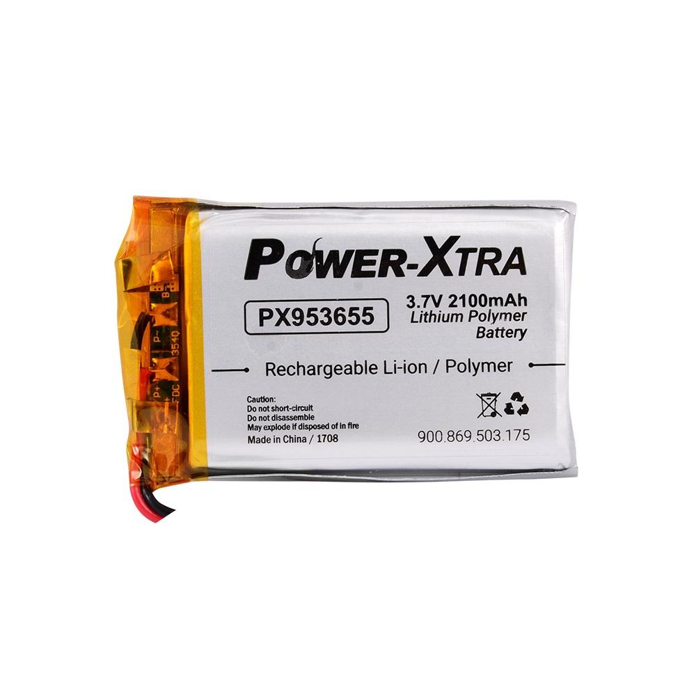 Power-Xtra PX953655 - 3.7V 2100 mAh Li-Polymer Pil - Devreli