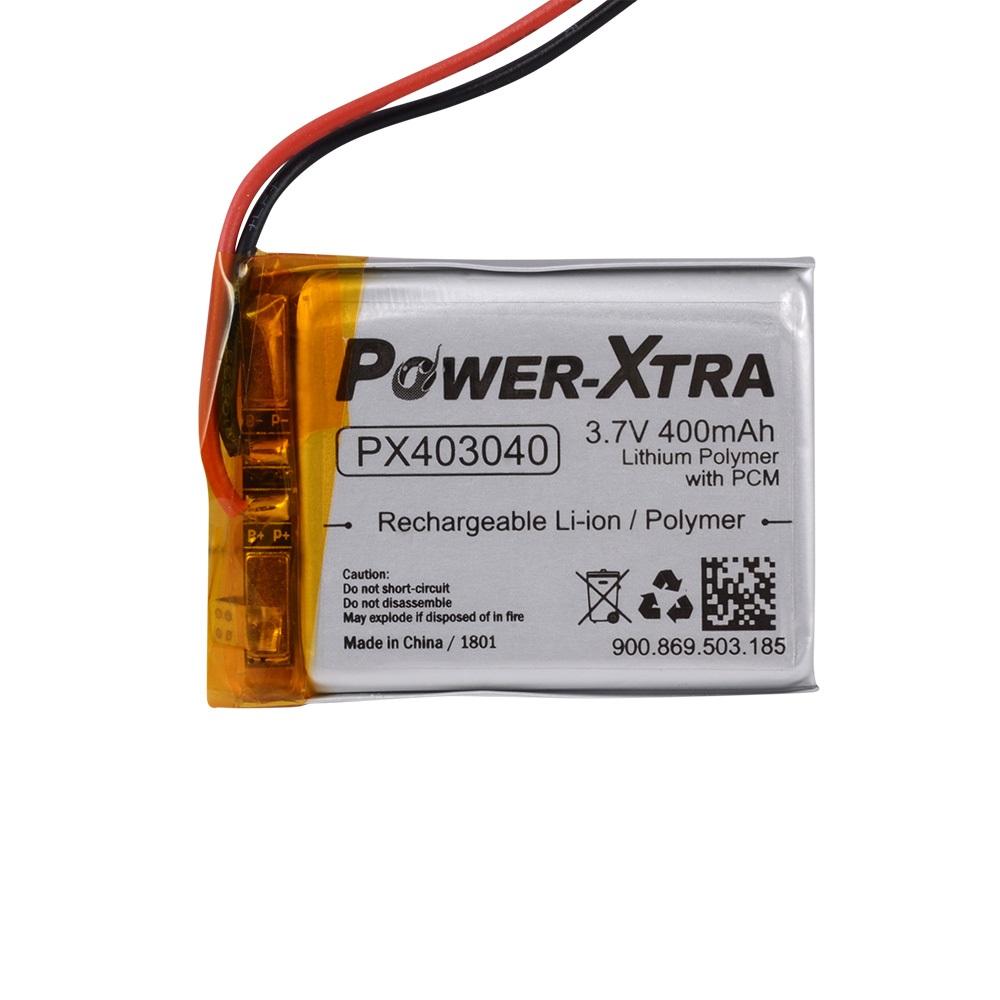 Power-Xtra PX403040 3.7V 400 mAh Li-Polymer Pil (Devreli/1.5A)