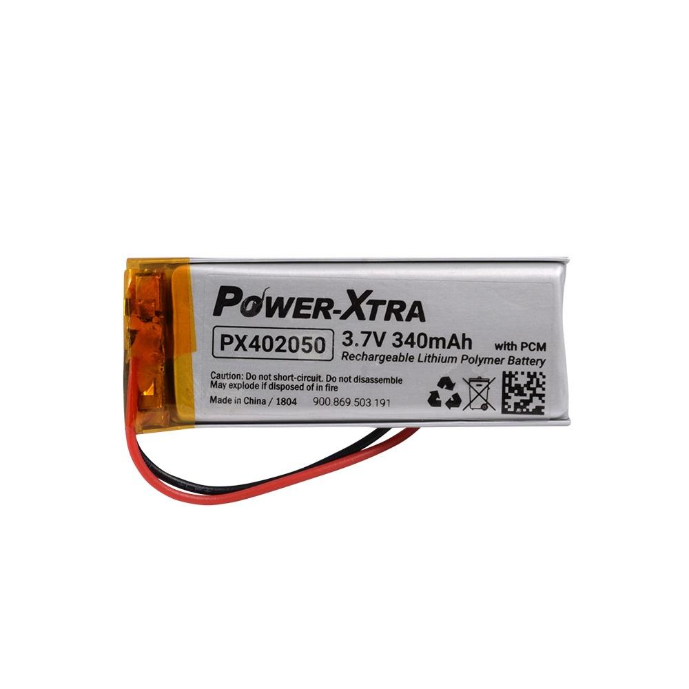 Power-Xtra PX402050 - 3.7V 340 mAh Li-Polymer Pil - Devreli