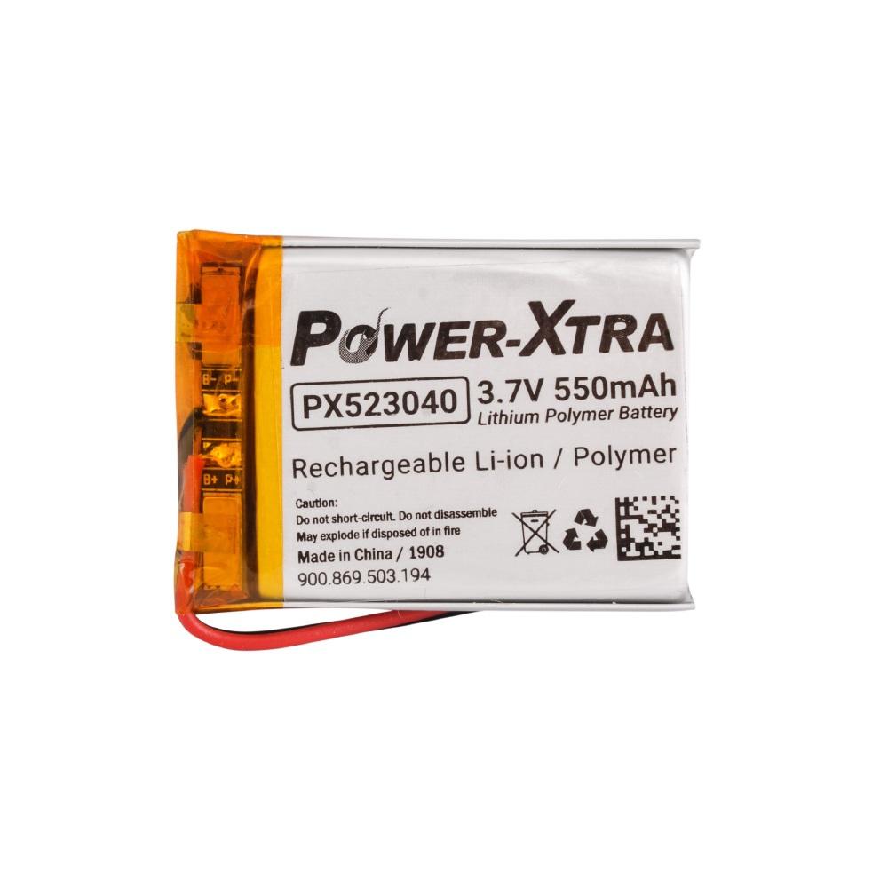 Power-Xtra PX523040 - 3.7V 550 mAh Li-Polymer Pil - Devreli