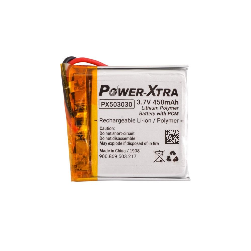 Power-Xtra PX503030 - 3.7V 450 mAh Li-Polymer Pil - Devreli