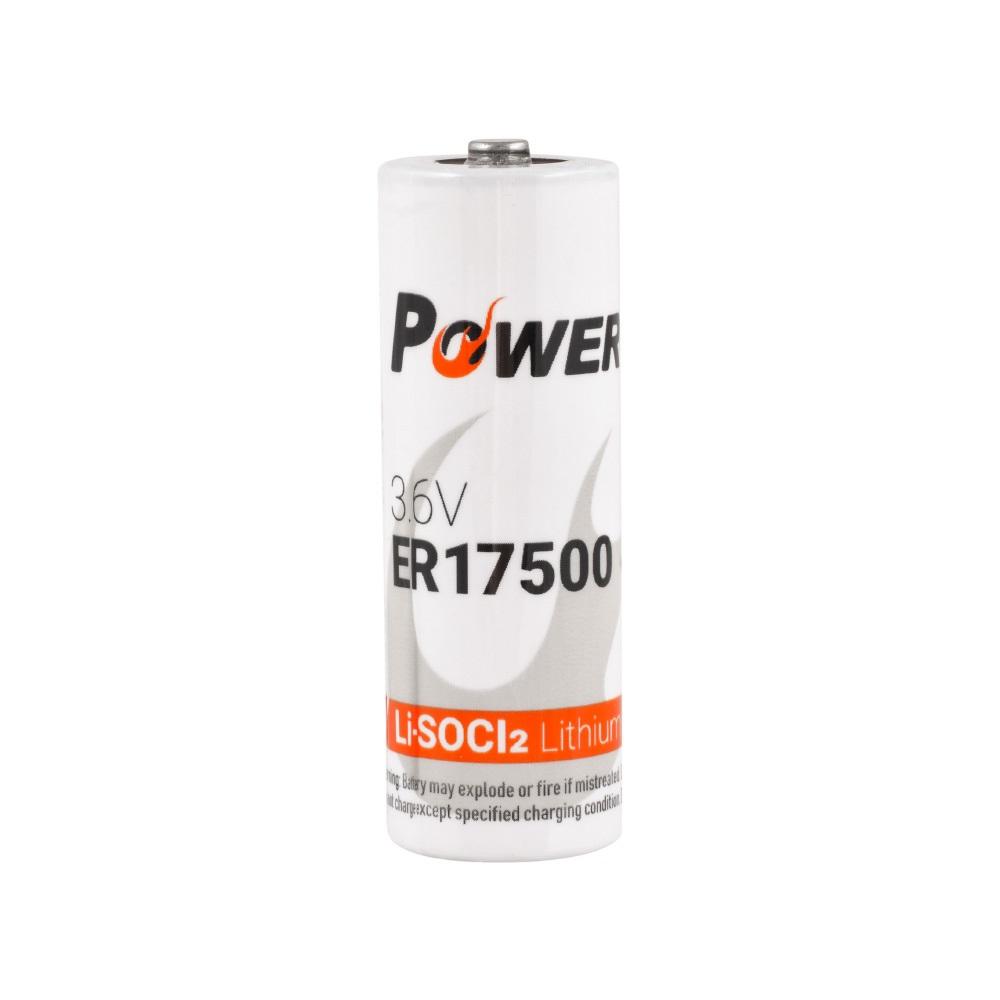 Power-Xtra 3.6V ER17500 A Size Li-SOCI2 Lithium Pil