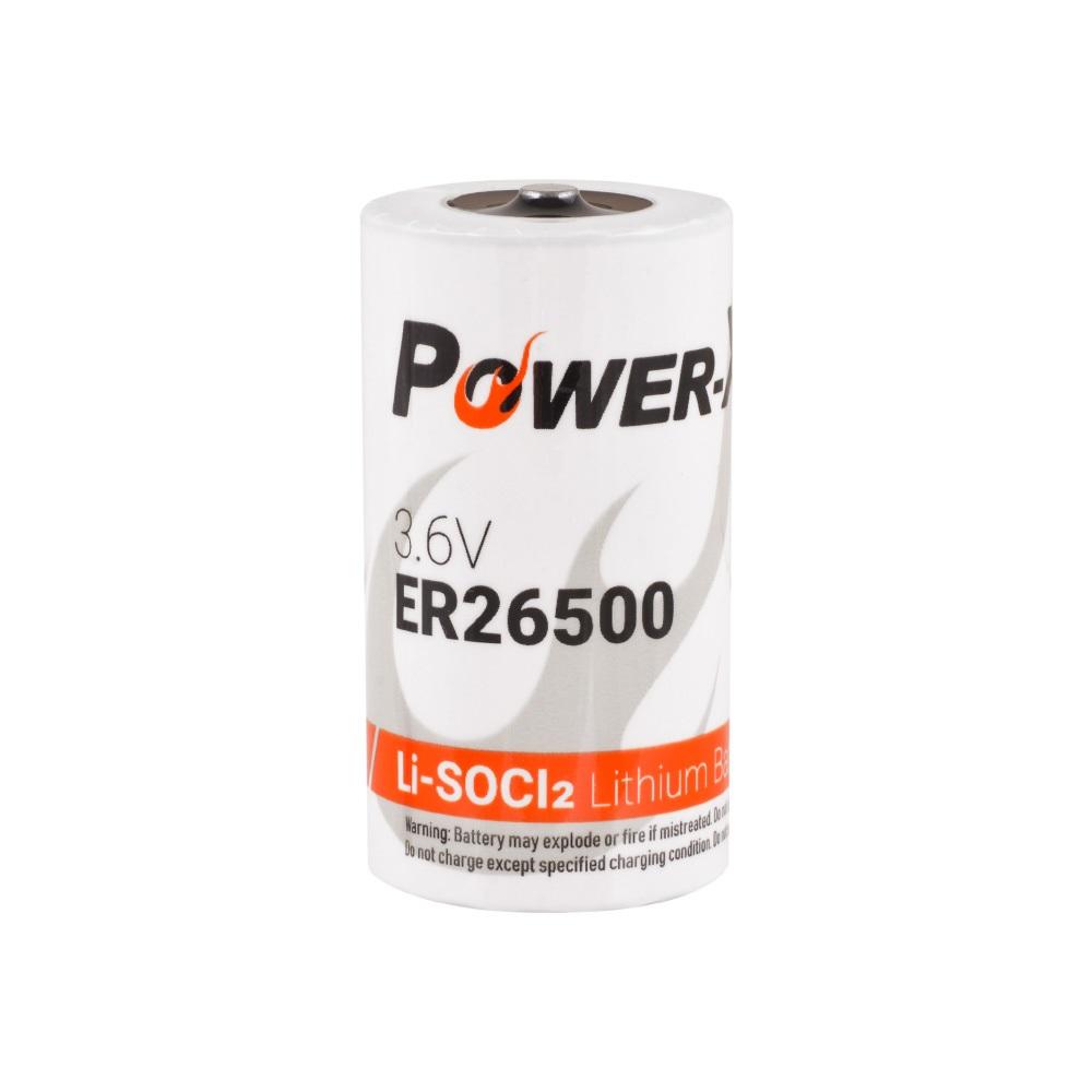 Power-Xtra 3.6V ER26500 C Size Li-SOCI2 Lithium Pil