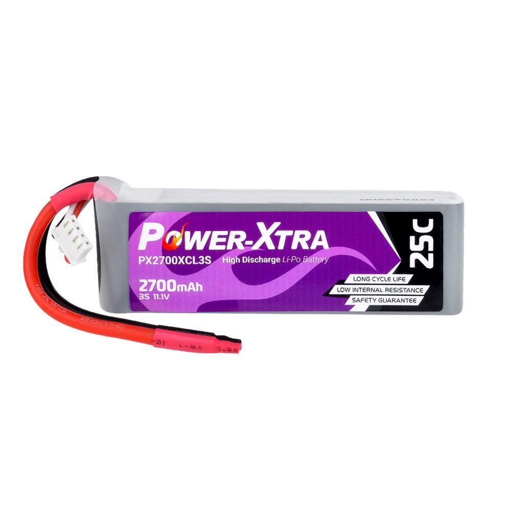 Power-Xtra PX2700XCL3S - 3S1P - 11.1V 2700 mAh Li-Polymer Pil -25C