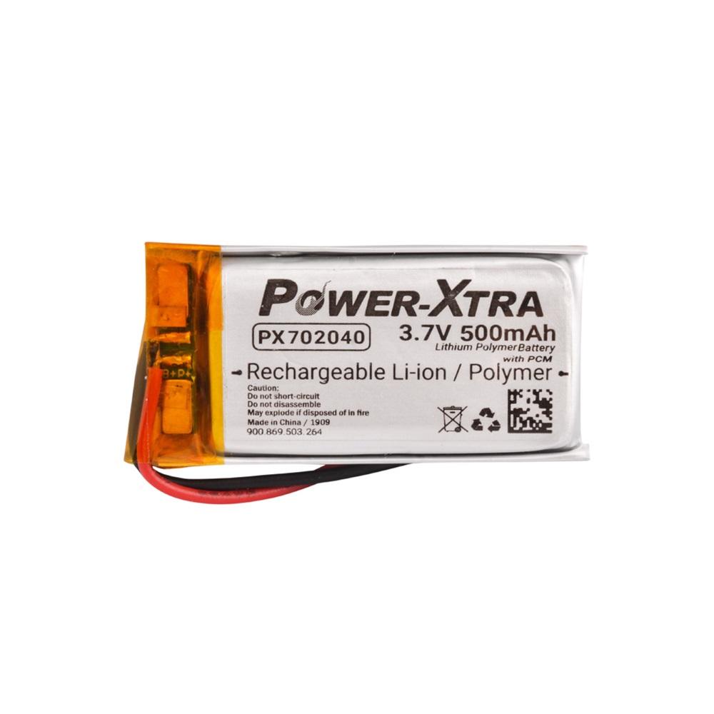 Power-Xtra PX702040 - 3.7V 500 mAh Li-Polymer Pil - Devreli