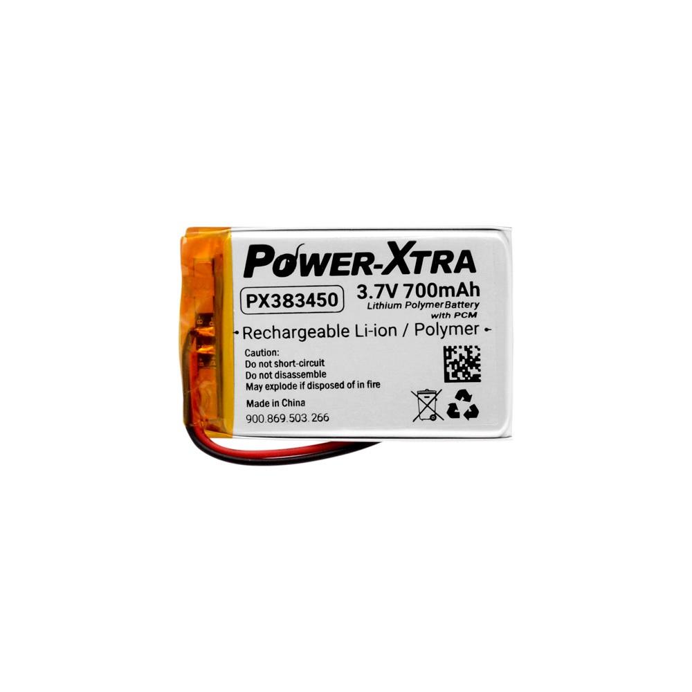 Power-Xtra PX383450 - 3.7V 700 mAh Li-Polymer Pil - Devreli