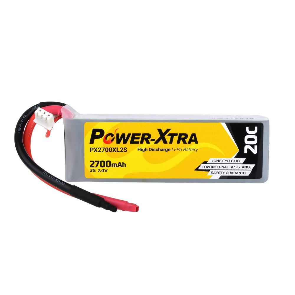 Power-Xtra PX2700XL2S - 2S1P - 7.4V 2700 mAh Li-Polymer Pil -20C