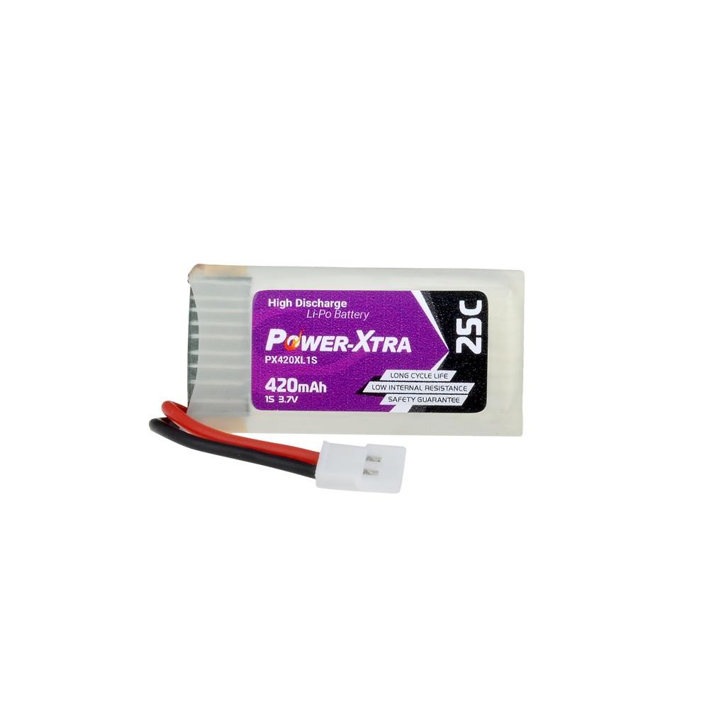 Power-Xtra PX420XL1S - 1S1P - 3.7V 420 mAh Li-Polymer Pil -25C