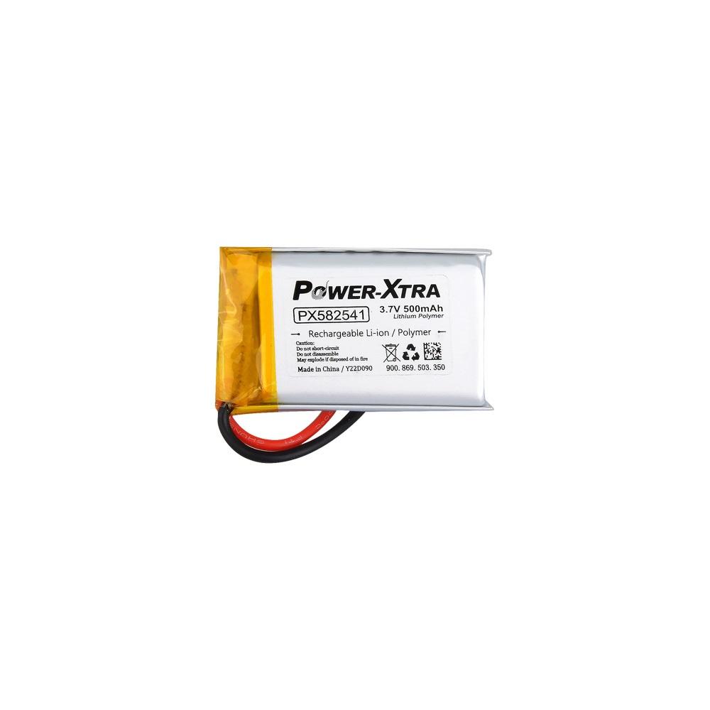 Power-Xtra PX582541 - 3.7V 500 mAh Li-Polymer Pil - Devresiz - 10C