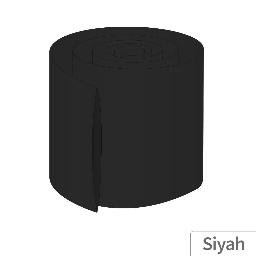 12M - 101mm PVC Heat Shrink Siyah - 5 Metre