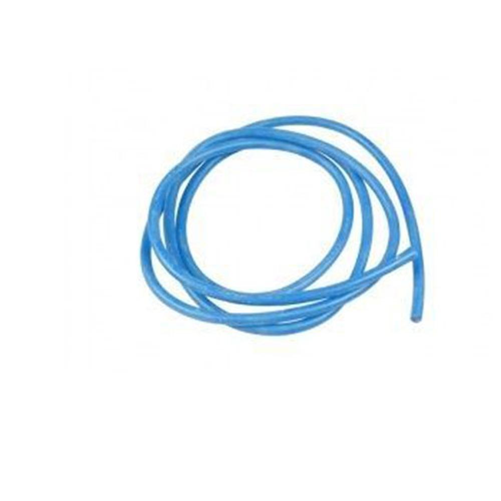 Kablo 4.00 mm Silikon Yanmaz Mavi