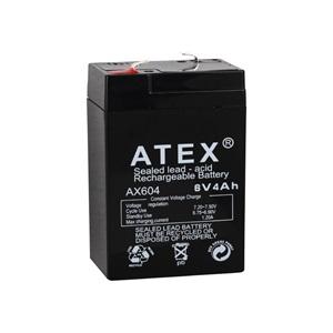 Atex AX604 6V 4 Ah Bakımsız Kuru Akü