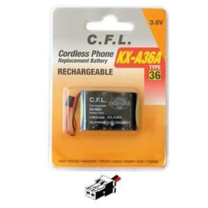 CFL 3.6V 600 Mah 3Lü Kısa Telsiz Telefon Pili