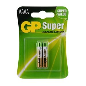 GP 25A LR61, AAAA, LR8D425, Alkalin Pil 2li Blister