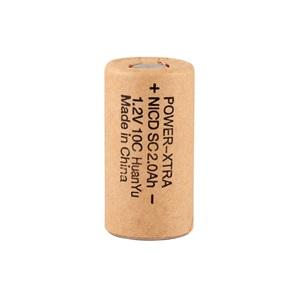 Huanyu HYCPSC2000N - 1.2V 2000 Mah - SC - Ni-Cd Şarjlı Pil - Başsız - 10C