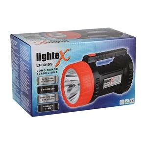 Lightex LT-8015S 5W Cree Led El Feneri 2 Kademeli Şarj Edilebilir