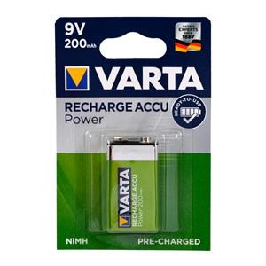 Varta 56722101401 9V Pil - E 200 mAh 1li