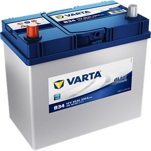 Varta B34 12V 45 Ah 330A Akü