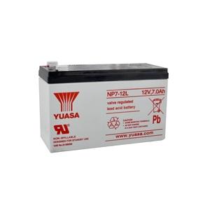 Yuasa NP7-12L - 12V 7 Ah F2 (Kalın) Bakımsız Kuru Akü