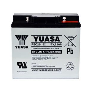 Yuasa REC22-12I - 12V 22 Ah Elektrikli Bisiklet Aküsü