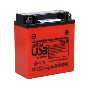 USB UB5L-BS 12V 5 Ah Motorsiklet Aküsü