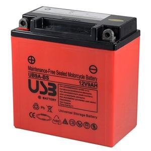 USB UB9A-BS 12V 9 Ah Motorsiklet Aküsü