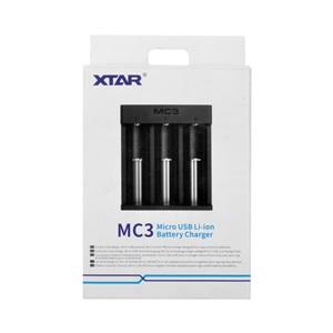 Xtar MC3 - Taşınabilir Li-ion Pil Şarj Cihazı / 3lü