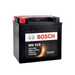 Bosch M6 12 YTX14-4 YTX14-BS 12V 12 Ah Motosiklet Aküsü