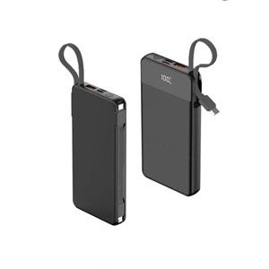 Logimax 10000 mAh (Dahili Kablolu) Powerbank