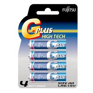 Fujitsu G Plus AA LR06 Alkaline Kalem Pil 4Lü Blister