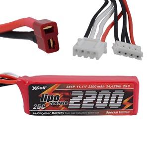 XCell Cracker 11.1V 2200mAh 3S1P 25C Li-Polymer Pil