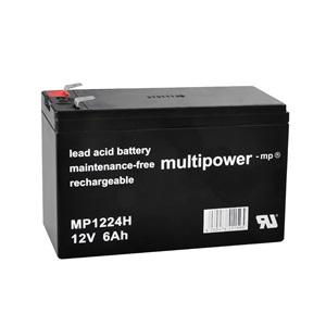 Multipower MP1224H - 12V 6 Ah Bakımsız Kuru Akü