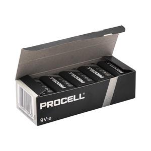 Procell 9V Endüstriyel Alkaline Pil 10lu Kutu