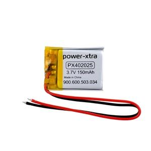 Power-Xtra PX402025 - 3.7V 150 mAh Li-Polymer Pil - Devreli