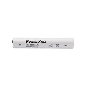 Power-Xtra 3S1P - 3.6V 2200 Mah SC - Ni-Cd Şarjlı Batarya - BRK24-Pinli